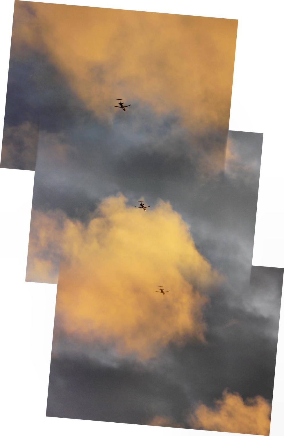 Sky planes - by Tony Karp