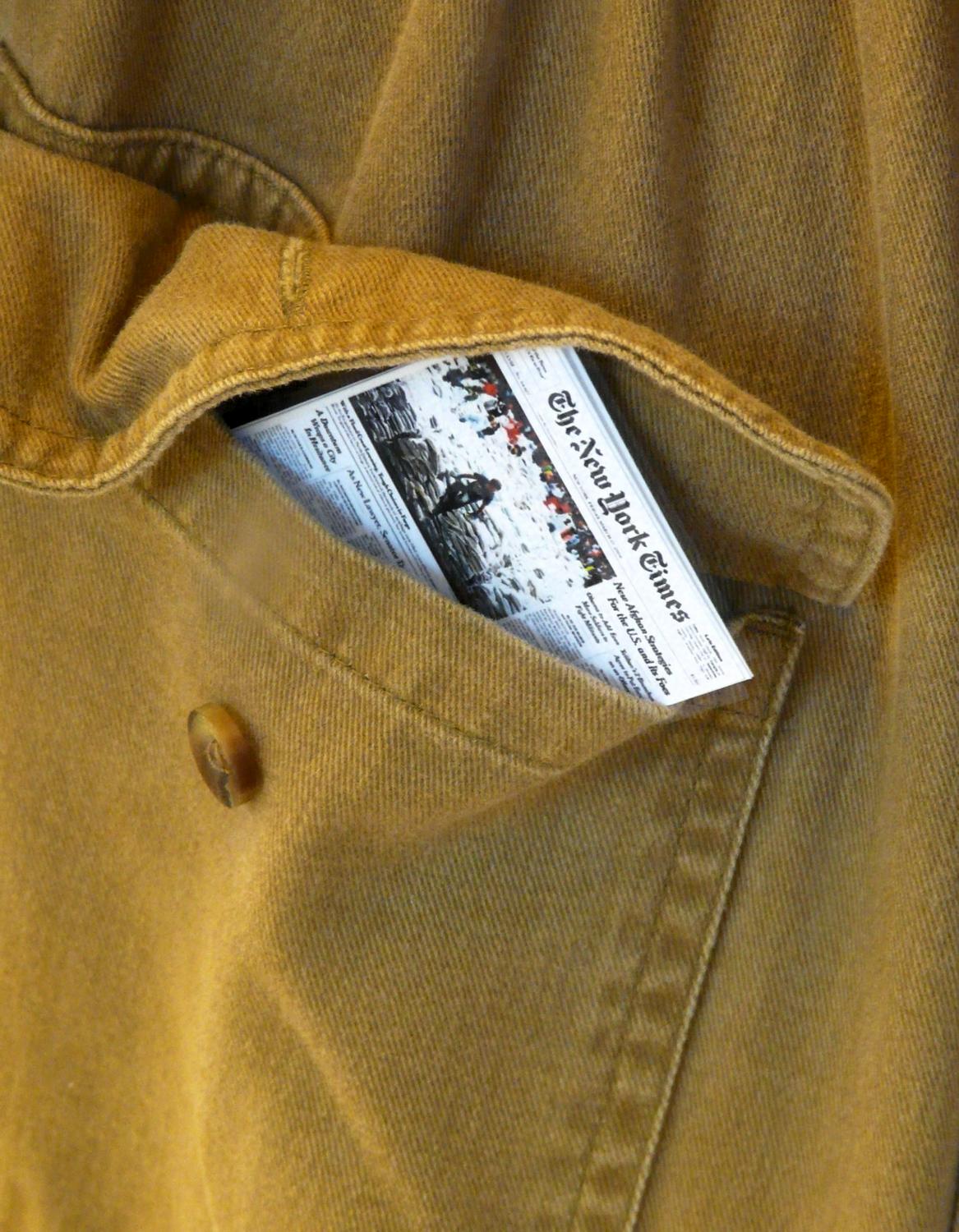 Nano edition of the New York Times in my pocket - Finally, an edition of the NY Times that's easy to carry. - Tony Karp, design, art, photography, techno-impressionist, techno-impressionism, aerial photography , drone , drones , dji , mavic pro , video , 3D printing - Books -