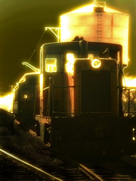 Phantom train - by Tony Karp