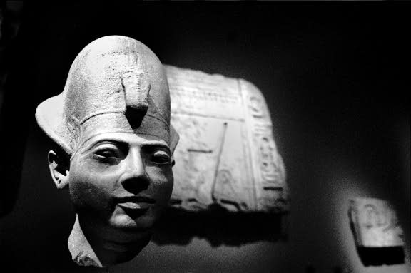 Smiling pharaoh - by Tony Karp