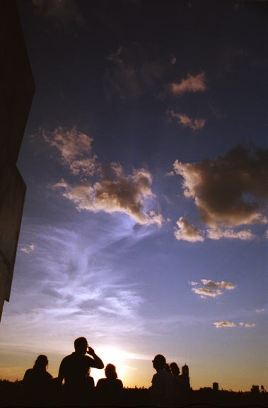 Celebration at sunset - by Tony Karp