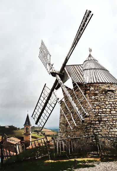 Le moulin de Lautrec - by Tony Karp