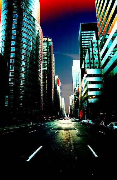 Imaginary street - by Tony Karp