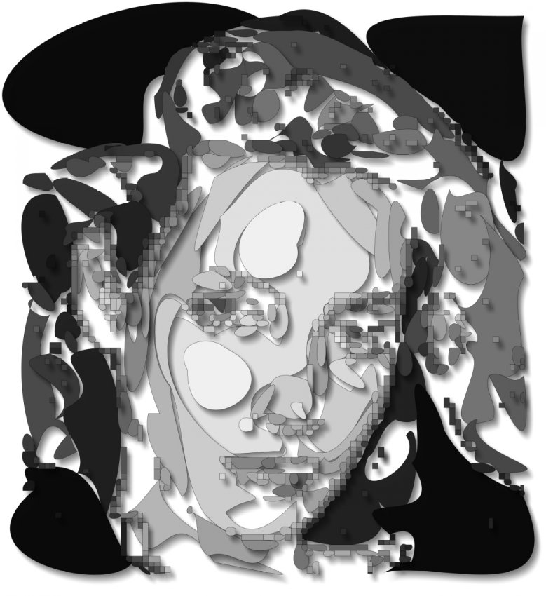 Cubism with rounded edges- by Tony Karp