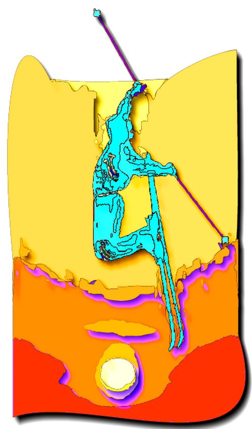 Ski jumper- by Tony Karp