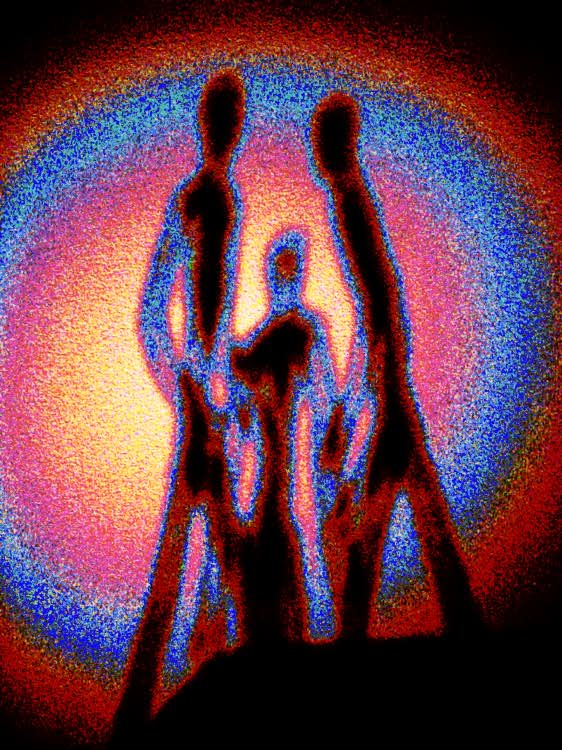 Giacometti shadow - by Tony Karp