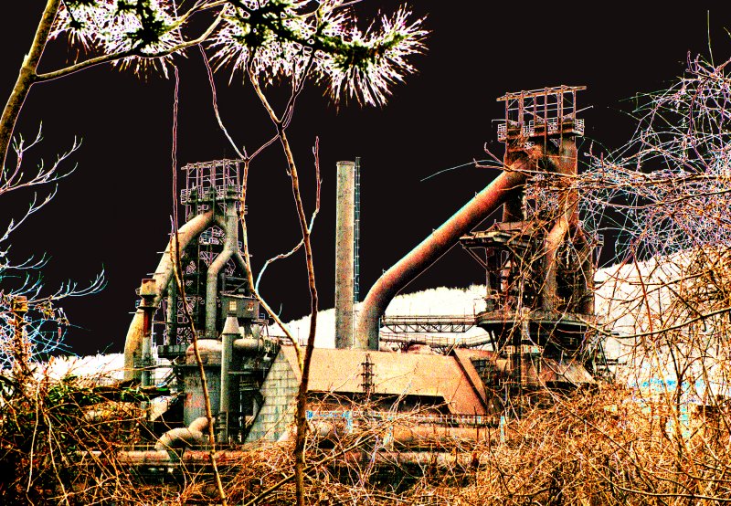 Abandoned steel mills - by Tony Karp