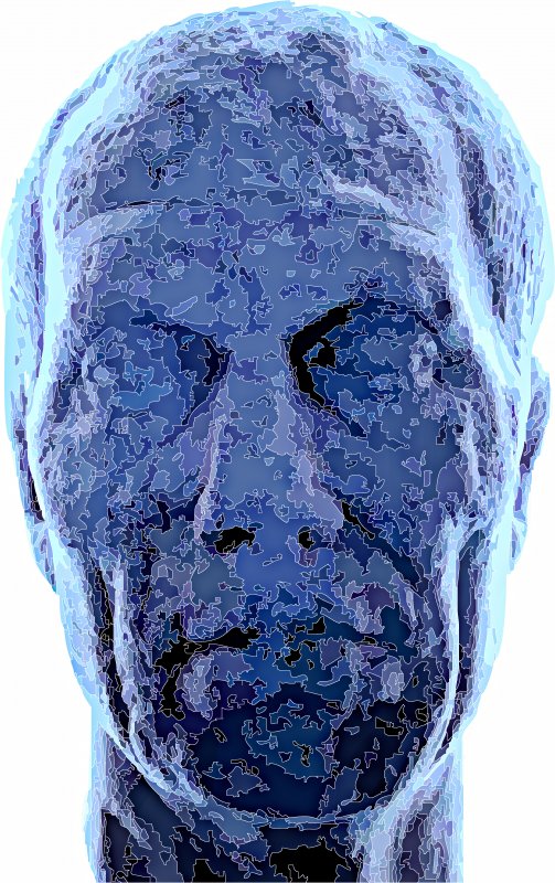 Blue Madrileno - by Tony Karp