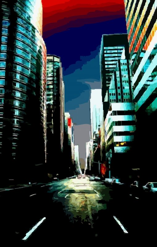 Imaginary street - by Tony Karp